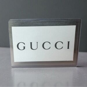Gucci Authenticity Card